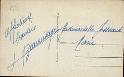 CPA Nice les Jardins du roi Albert Ier l'Hotel de France et l'Hotel Ruhl 