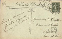 CPA Cannes le mont Chevalier 