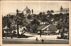 CPA Cote d'Azur Artistique Nice les Jardins Albert 1er 