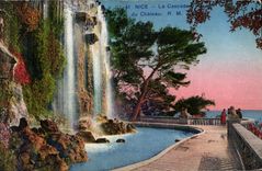 CPA Nice la Cascade du Chateau 
