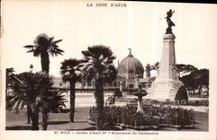 CPA La Cote d'Azur Nice Jardin Albert Ier Monument du Centenaire 