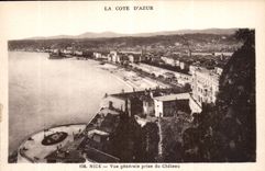 CPA La Cote d'Azur Nice Vue generale prise du Chateau 
