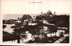 CPA La Cote d'Azur Nice Le Jardin Albert 1er