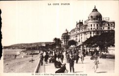 CPA La Cote d'Azur Nice Hotel Negresco et Promenade des Anglais 