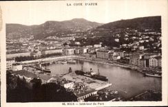 CPA La Cote d'Azur Nice Interieur du Port 