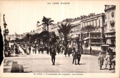 CPA La Cote d'Azur Nice Promenade des Anglais Les Hotels 