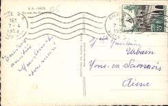 CPA Nice Le quai des Etats Unis 