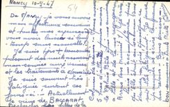 CPA Nancy Details de la Fontaine d'Amphitrite 