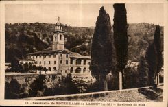 CPA Sanctuaire de Notre Dame de Laghet A M Environs de Nice 