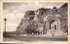 CPA Nice Rauba Capeu Terrasse du Soleil 