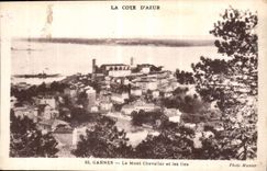 CPA La Cote d'Azur Cannes Le Mont Chevalier et les Iles 