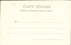 CPA Cannes Vue prise entre les Rochers 