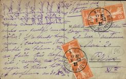 CPA Nice Promenade des Etats Unis Bateaux