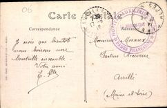 CPA Cannes Alpes Maritimes Le Mont Chevalier et le Casino Municipal 