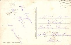 CPA Nice Vue aerienne 