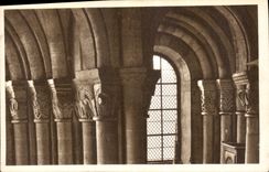 CPA Moriental Oise l'eglise Notre Dame Groupes de Colonnes et Chapiteaux du Deambulatoire Ancienne e