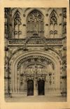 CPA Eglise de Brou Portail occidental