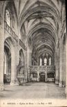 CPA Bourg Eglise de Brou la Nef 