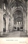 CPA Eglise de Brou la Nef 