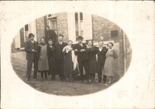 CARTE PHOTO Personnages