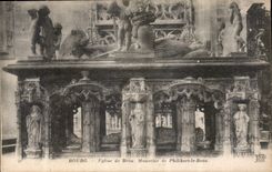 CPA Bourg Eglise de Brou Mausolee de Philibert le Beau 
