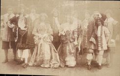 CARTE PHOTO Femmes Theatre