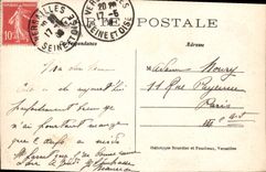 CPA Versailles Grand Trianon Allee du Buffet 