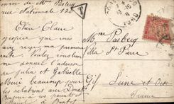 CARTE PHOTO Femme Enfant