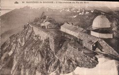 CPA Begneres du Bigorre l'Observatoire du Pic du midi 