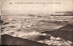 CPA Begneres du Bigorre la mer de nuages vue du Pic du Midi 
