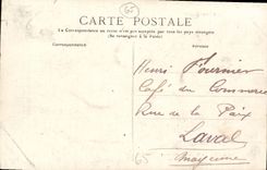 CPA Gedre Grotte de Palasset Route de Luz a Gavarnie 