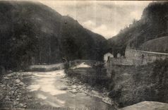 CPA Pierrefitte a Luz Prise d'eau de Souloun 