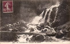 CPA Cauterets Cascades du Lutour 