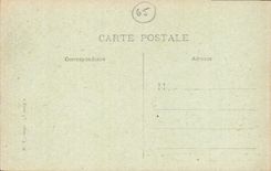 CPA St Sauveur colonne de la de Berry vue generale et le Gouffre 