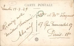 CPA La Route de gavarnie le Pont Napoleon et le Gouffre 