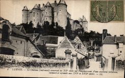 CPA Luynes le Chateau sud ouest au XII siecle l'emplacement d'une ancienne fortresse restaure et agr