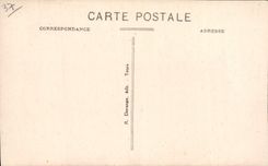 CPA Langeais I et L le Chateau mon hist XV siecle entree avec Pont levis et l'Eglise XI et XV siecle