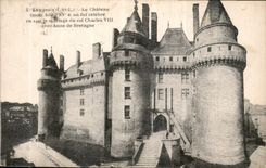 CPA Langeais I et L le Chateau mon hist XV ou fut celebre en 1491 le mariage du roi Charles VIII ave