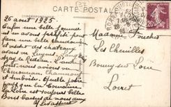 CPA Langeais I et L le Chateau mon hist XV ou fut celebre en 1491 le mariage du roi Charles VIII ave