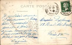 CPA Tours I et L Musee Lit ou coucha Napoleon 1er 