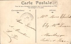 CPA Tours Prefecture ancien couvent de la Visitation pelouse et piece d'eau du parc 