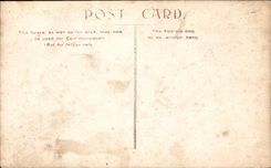 CARTE PHOTO Femme Chien