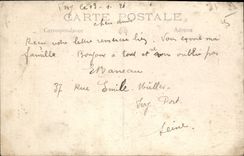 CARTE PHOTO Enfant Femme