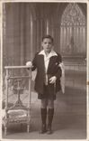 CARTE PHOTO Enfant Communiant