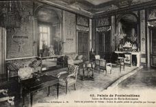 CPA Palais de Fontainebleau Salon de Musique de Marie Antoinette 