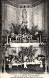 CPA Foret de Fontainebleau Autel de la Chapelle de Notre Dame de Bon Secours 