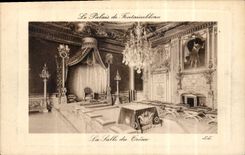 CPA La Palais de Fontainebleau La Salle du Trone 