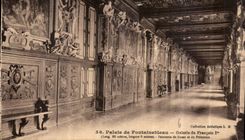 CPA Palais de Fontainebleau Galerie de Francois I 