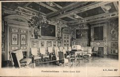 CPA Fontainebleau Salon Louis XIII 