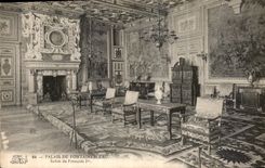 CPA Palais de Fontainebleau Salon de Francois I 